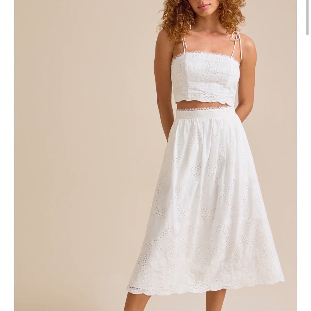 Altar’d State White Skirt Set